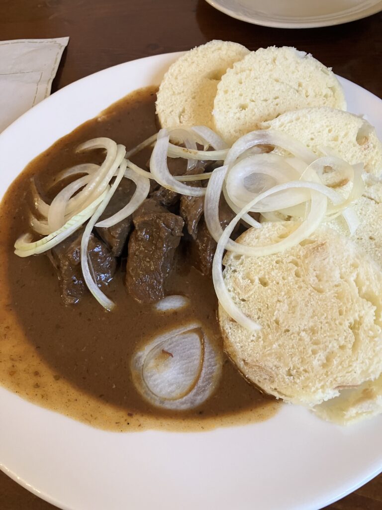 プラハのレストラン