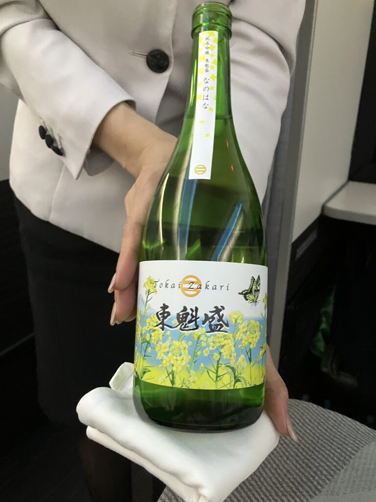 JALのビジネスクラス日本酒