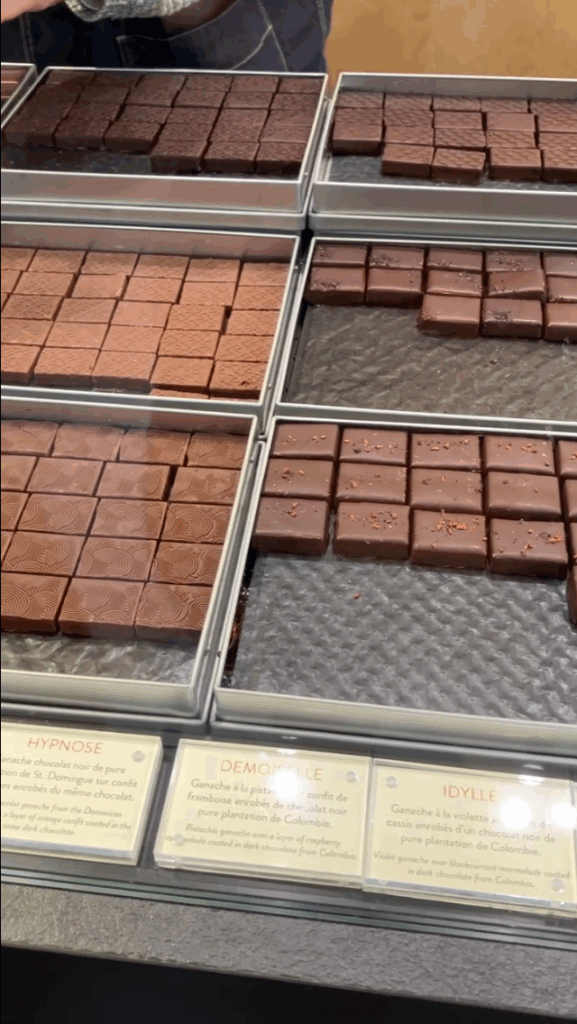 リヨン チョコレート店Chocolaterie Le Lautrecのプラリネチョコレート