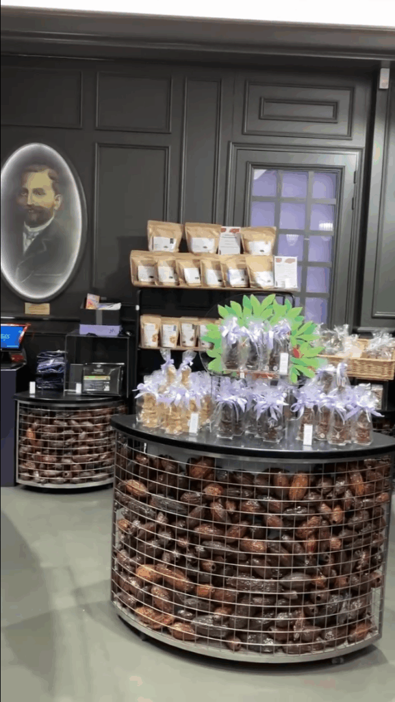 リヨン チョコレート店Chocolat Weiss Lyon店内
