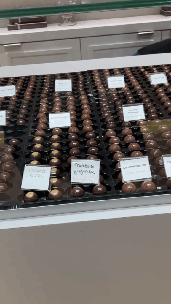 リヨン チョコレート店Chocolaterie Philippe Belのプラリネチョコレート