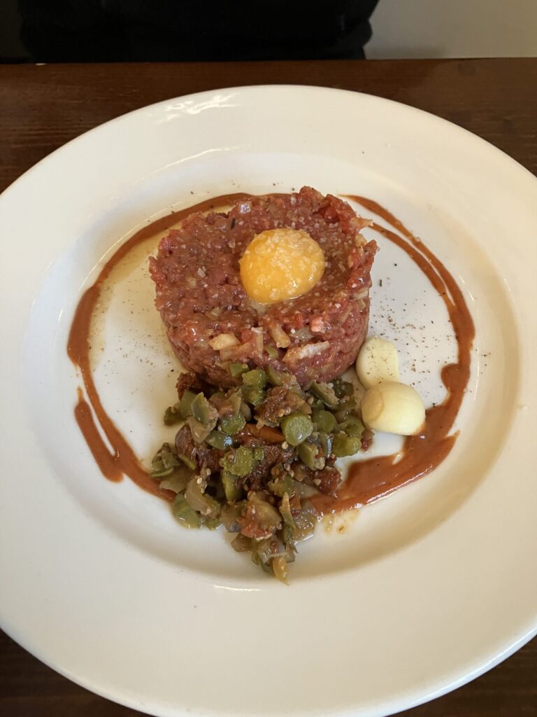 チェコビールに合うタルタルステー