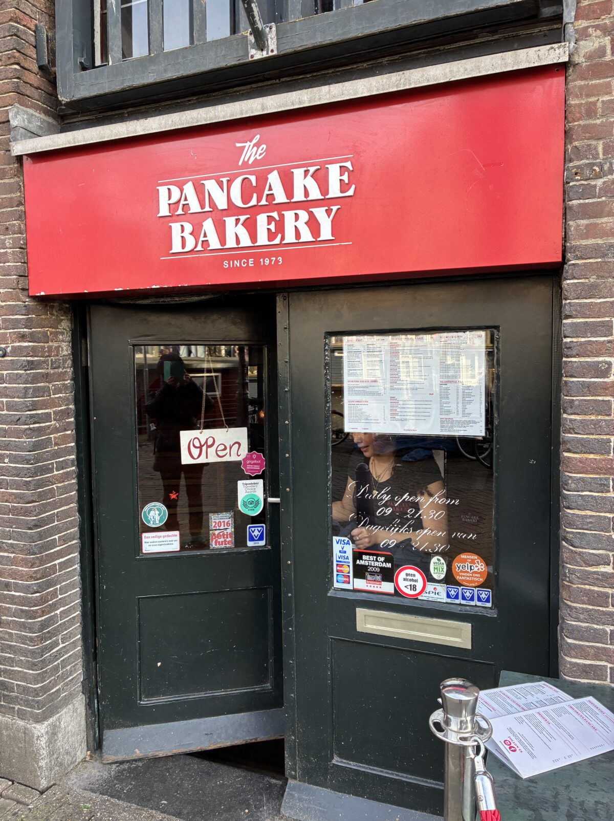 アムステルダム レストラン おすすめ
The Pancake Bakery入口