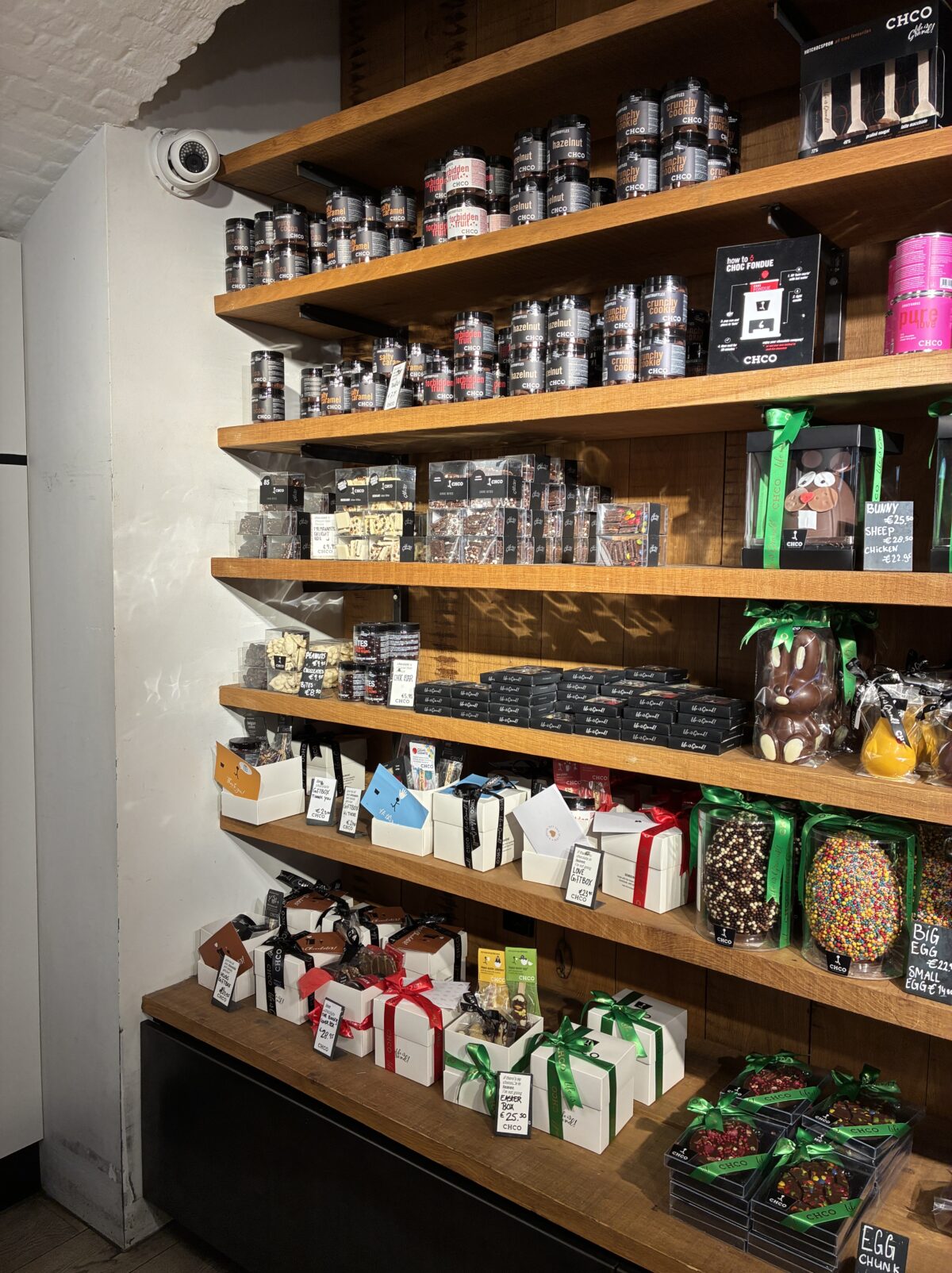 アムステルダム おすすめカフェ Chocolate Company店内