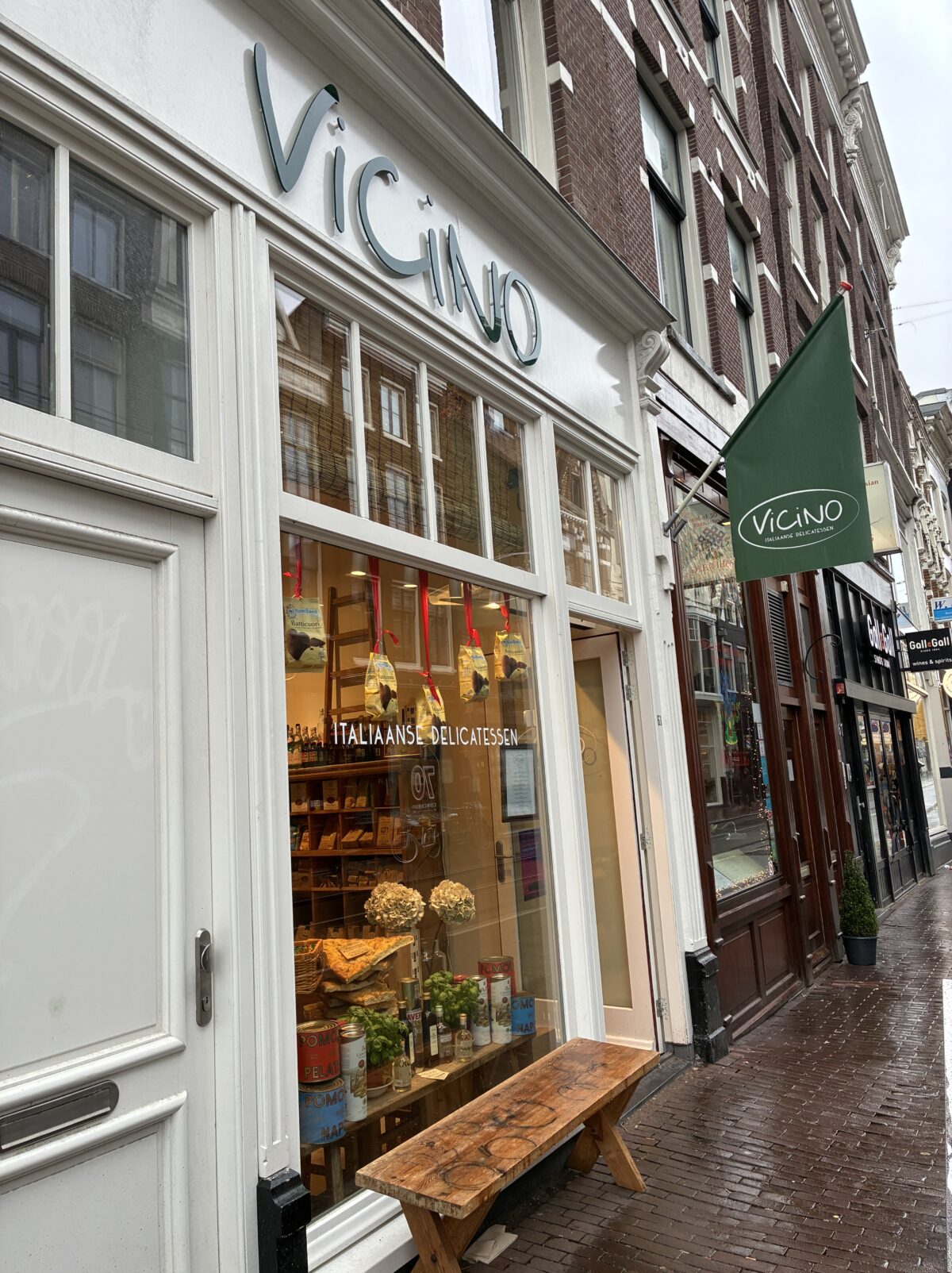 アムステルダムテイクアウトVicino - Italiaanse Delicatessen お店外観