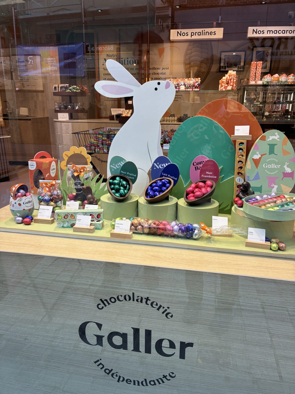 リエージュ チョコレートBoutique Galler Liège(Galler)店内