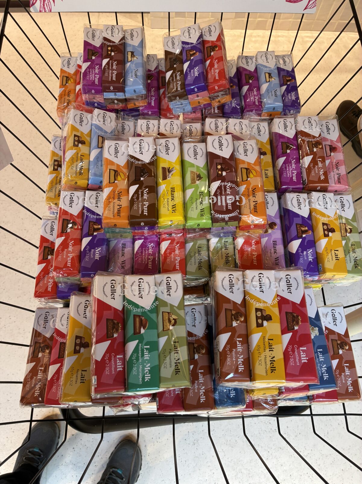 リエージュ チョコレートBoutique Galler Liège(Galler)お土産によさそうなチョコレート