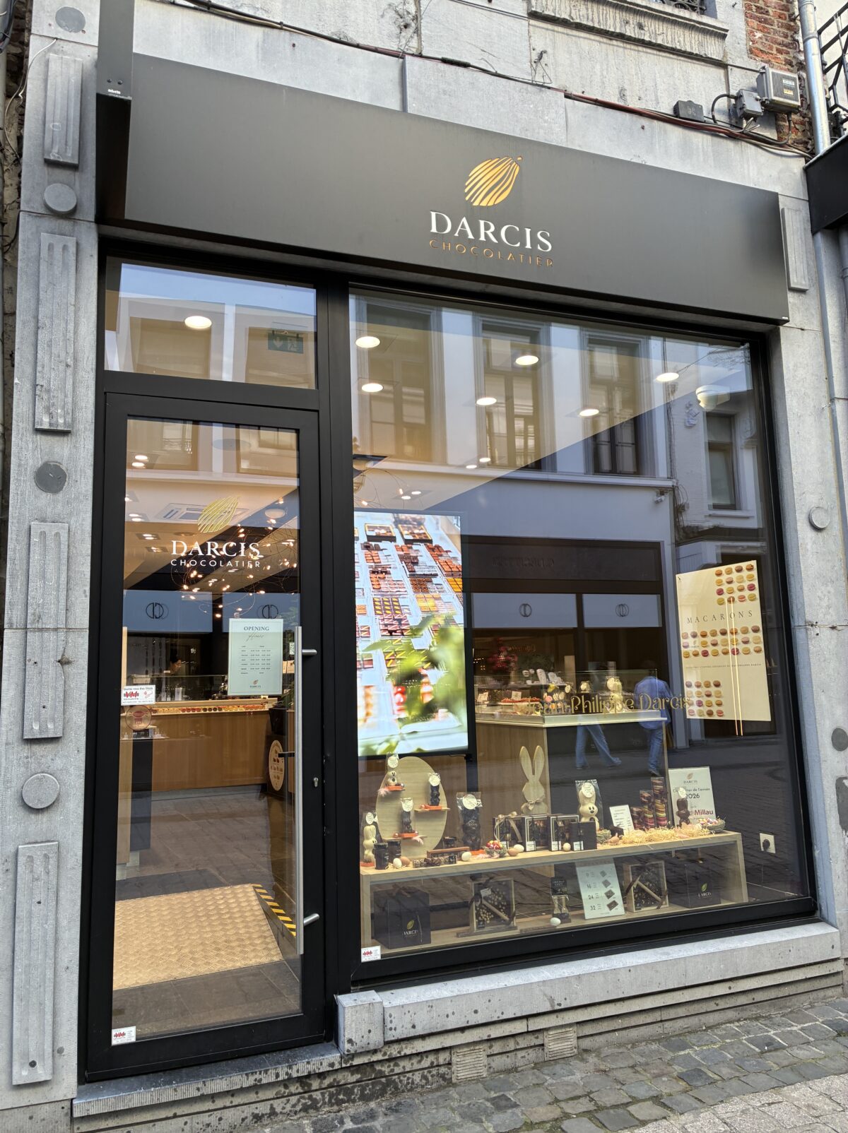 リエージュ チョコレートおすすめDarcis Chocolatier 店舗外観