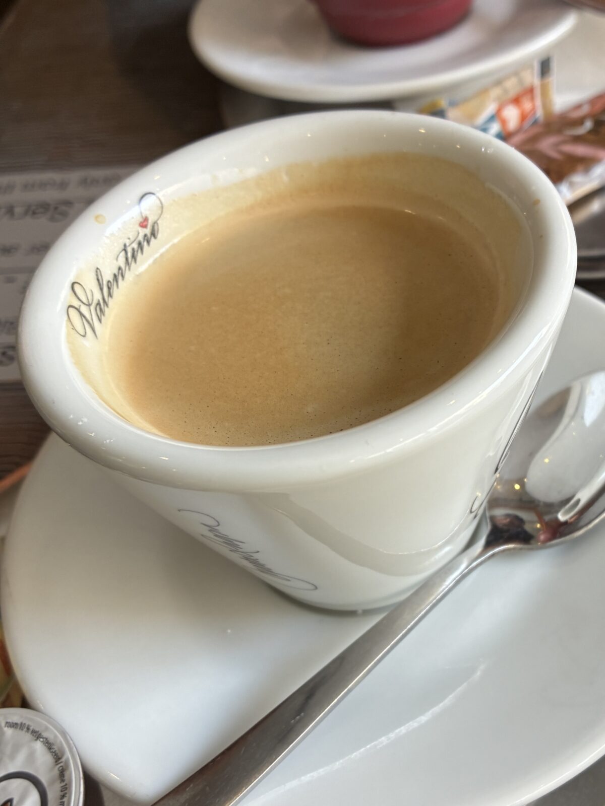 ルクセンブルクカフェCafé Veneziano
注文品コーヒー