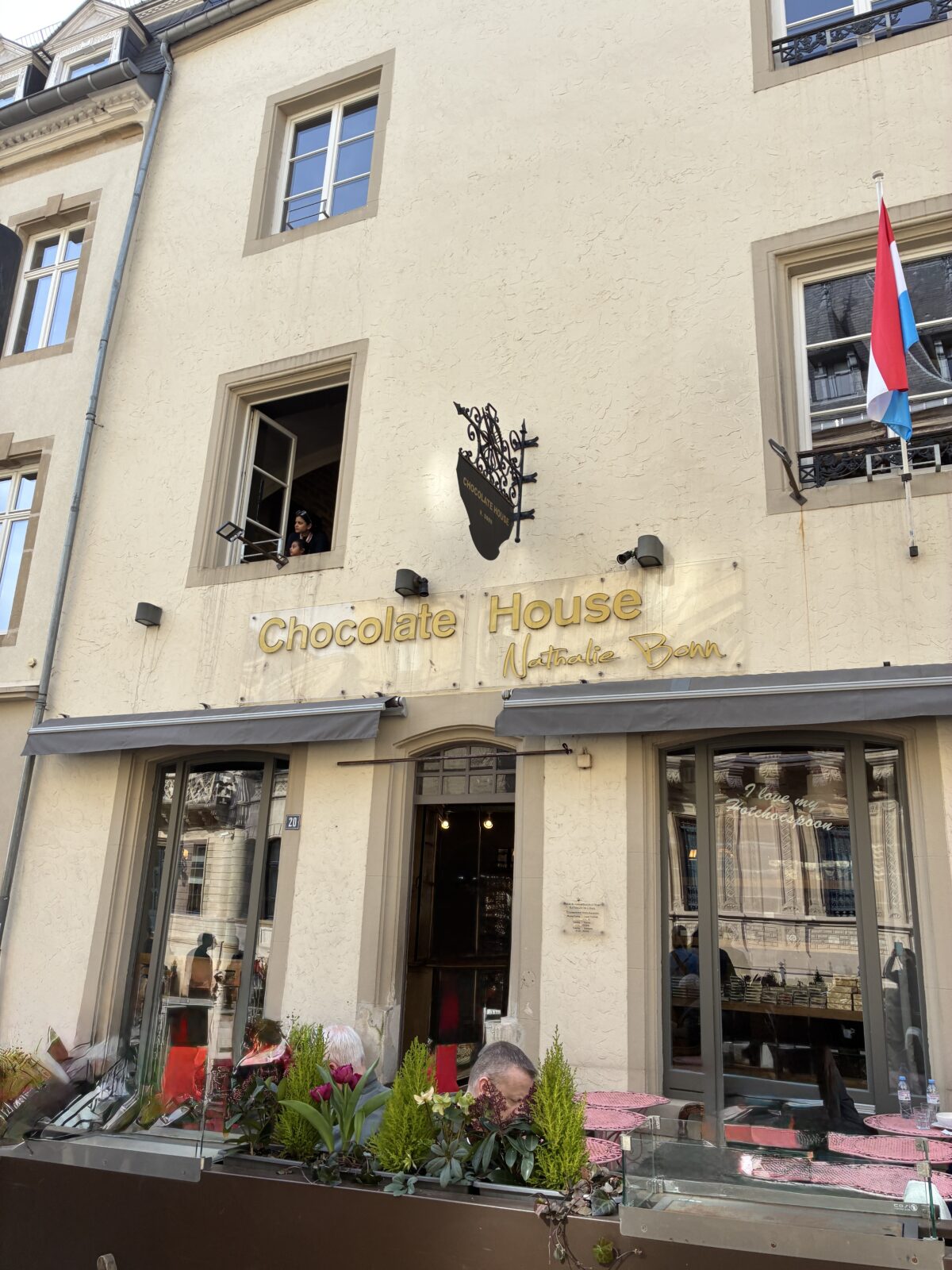 ルクセンブルクカフェChocolate House Nathalie Bonn
