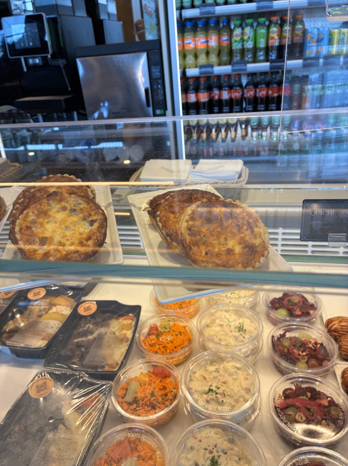Oberweis shop Aéroport Luxembourg 店内