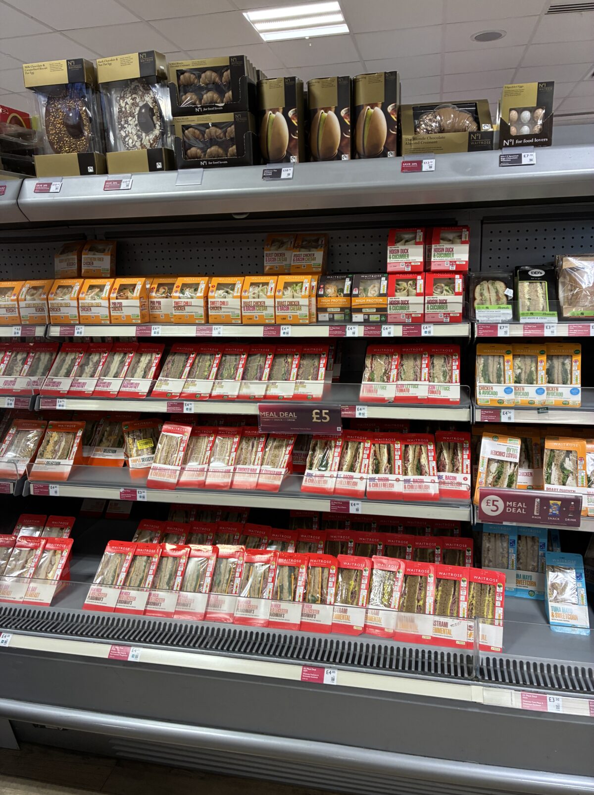 ロンドンスーパー Little Waitrose & Partners High Holborn サンドイッチ