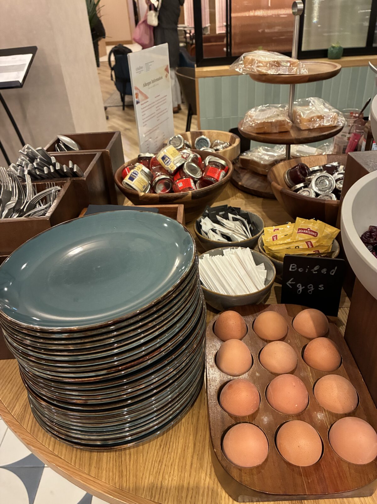 ロンドンホテル朝食