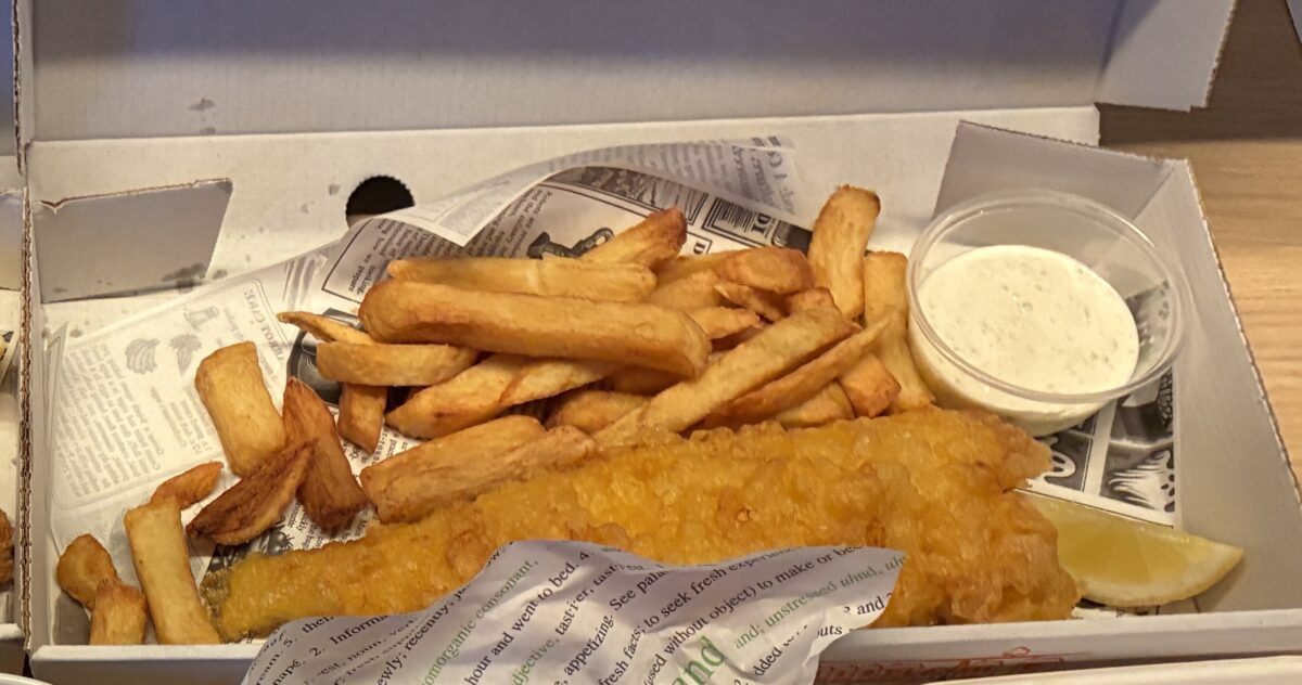 ロンドン テイクアウト Fish Plaice 注文品 Cod (M)
