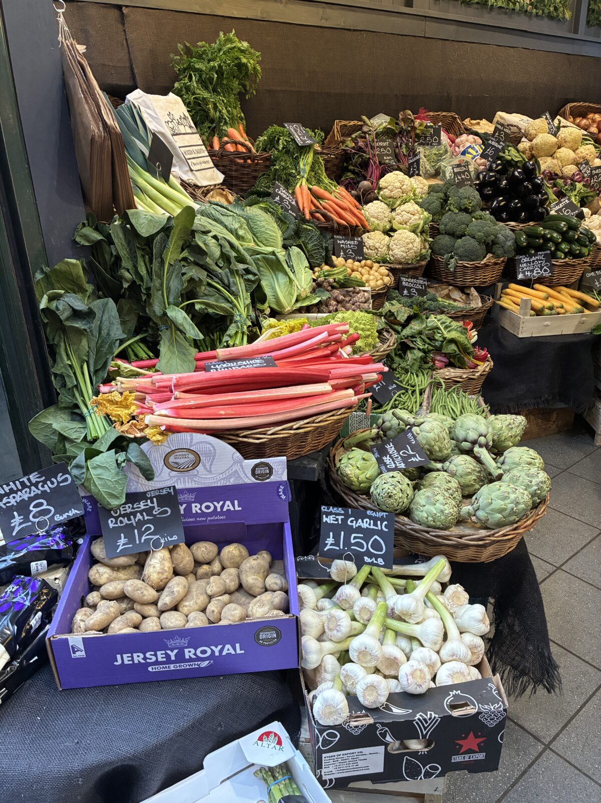 ロンドン 市場 Borough Market
八百屋さん