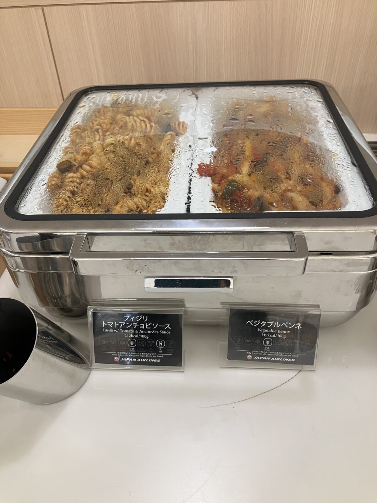 JALさくらラウンジ SKY VIEW食事