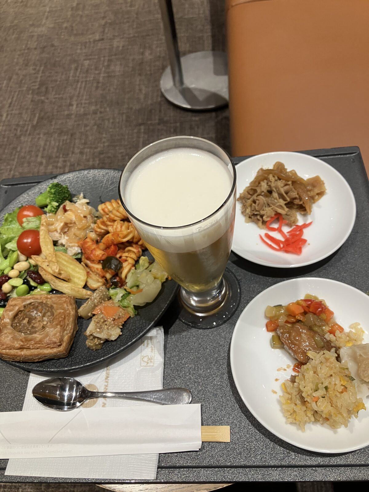 JALさくらラウンジ SKY VIEW食事