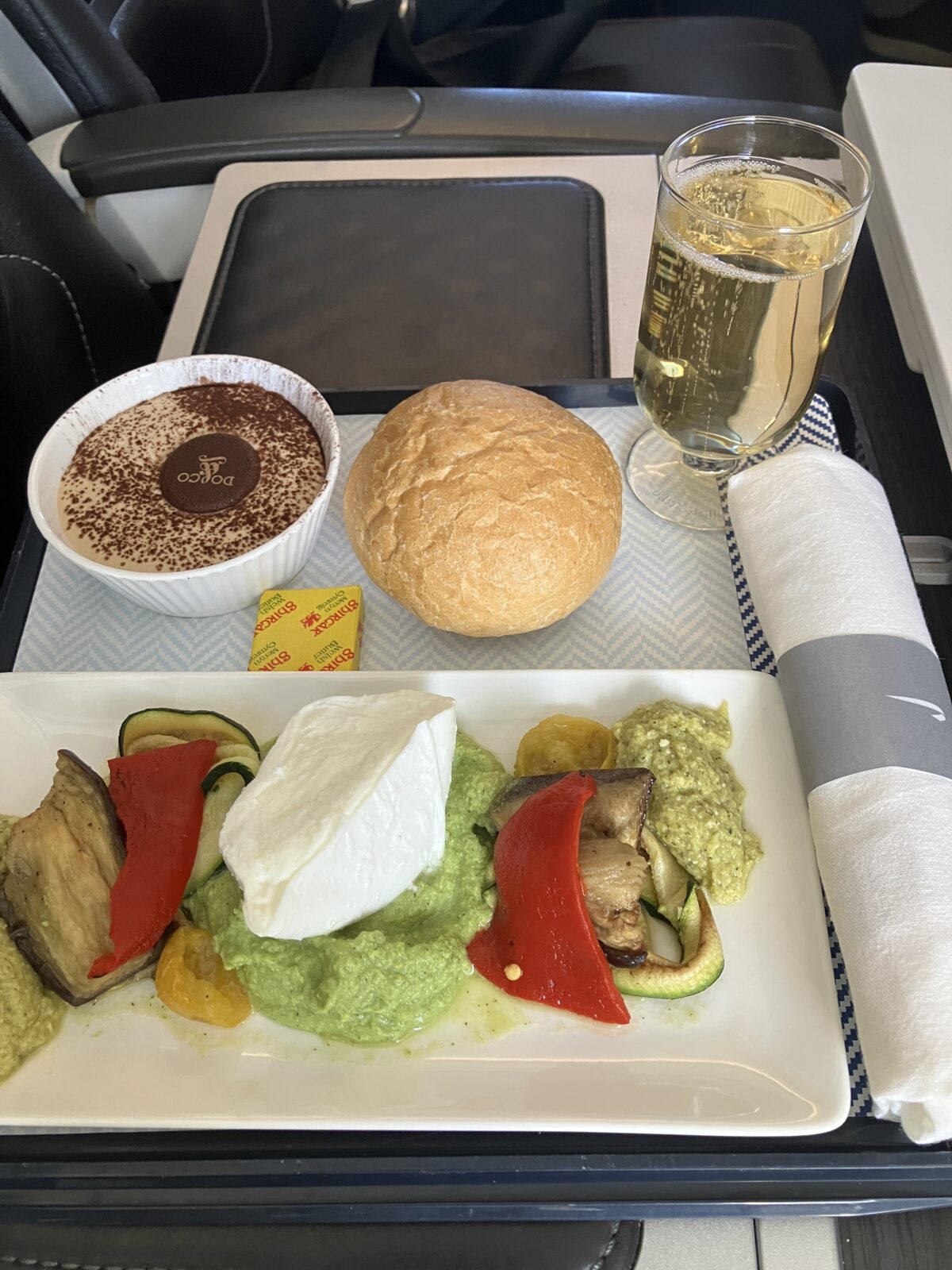 BA 機内食