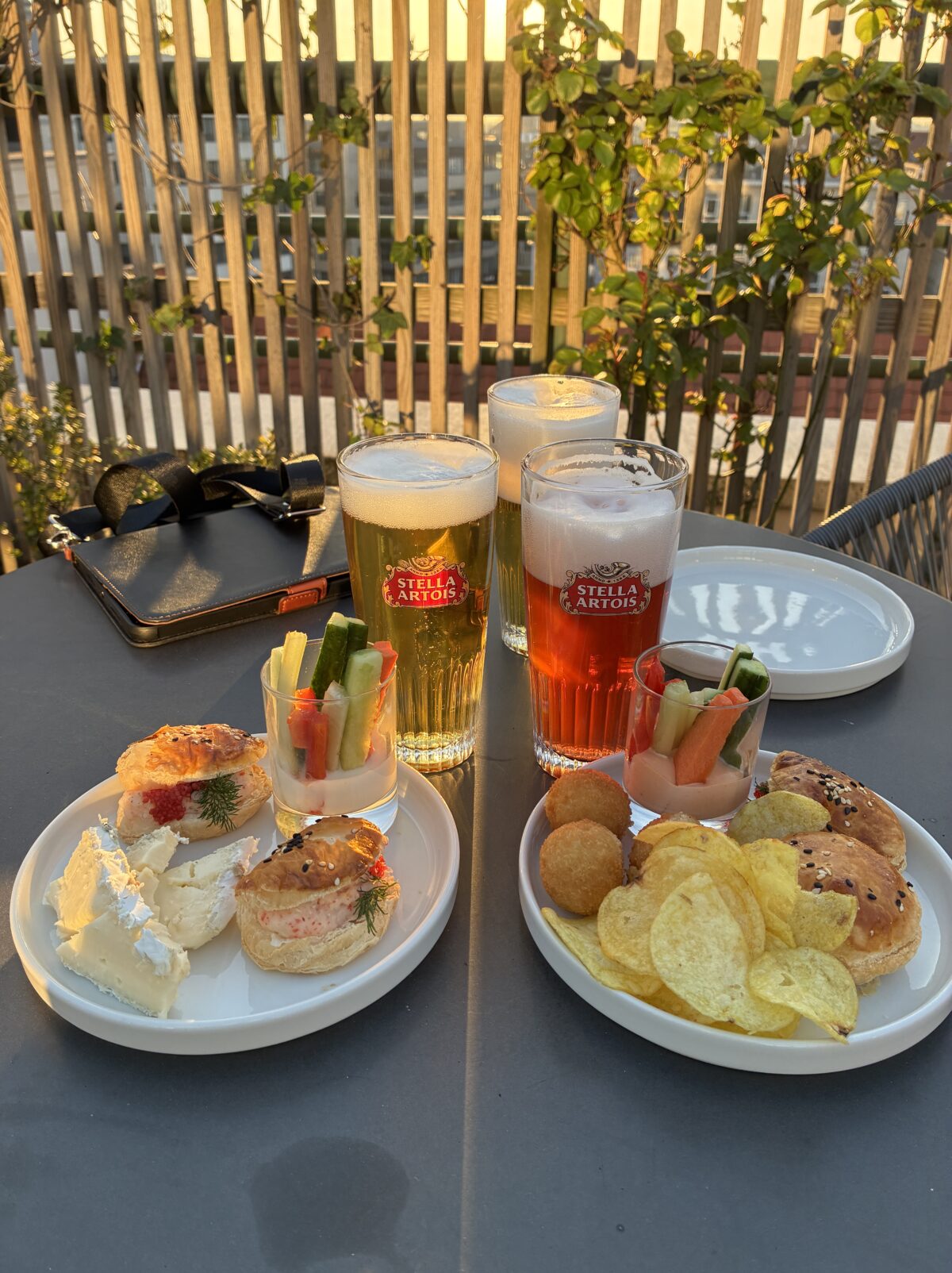 ヒルトンラウンジテラスで一杯