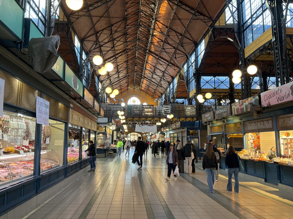 ブタペスト市場通路