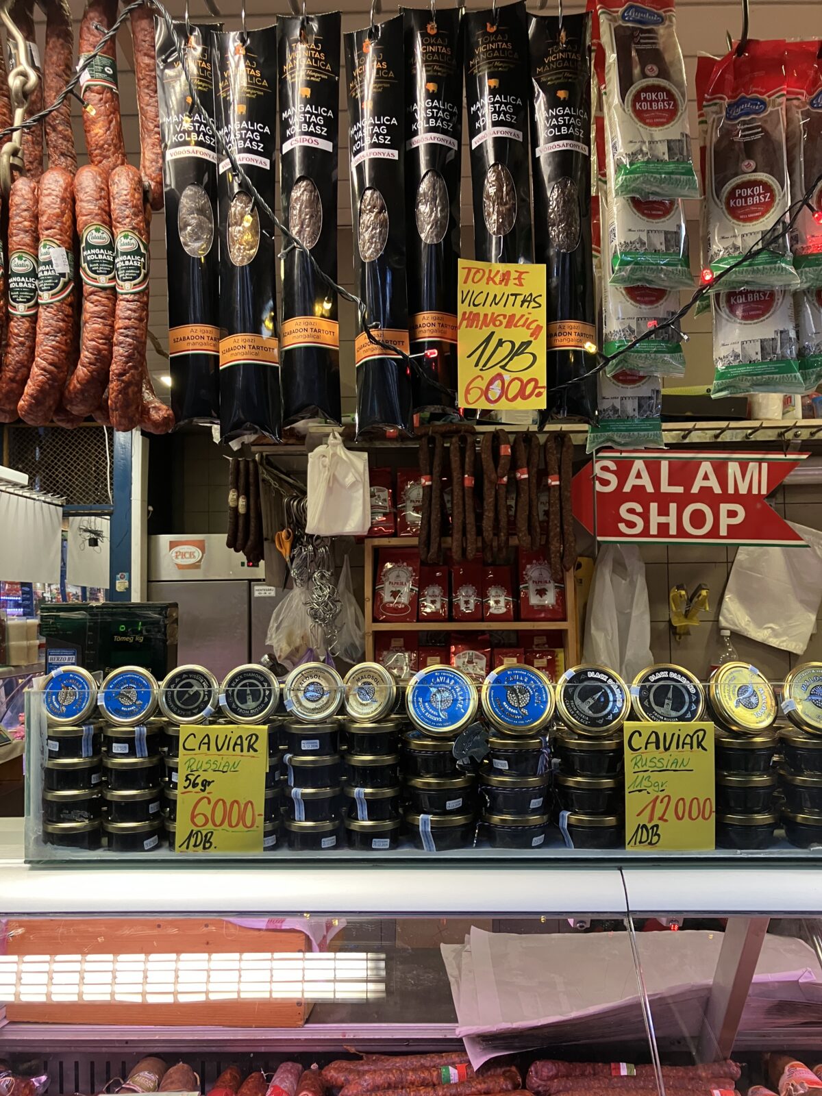 ブタペスト市場 名産品