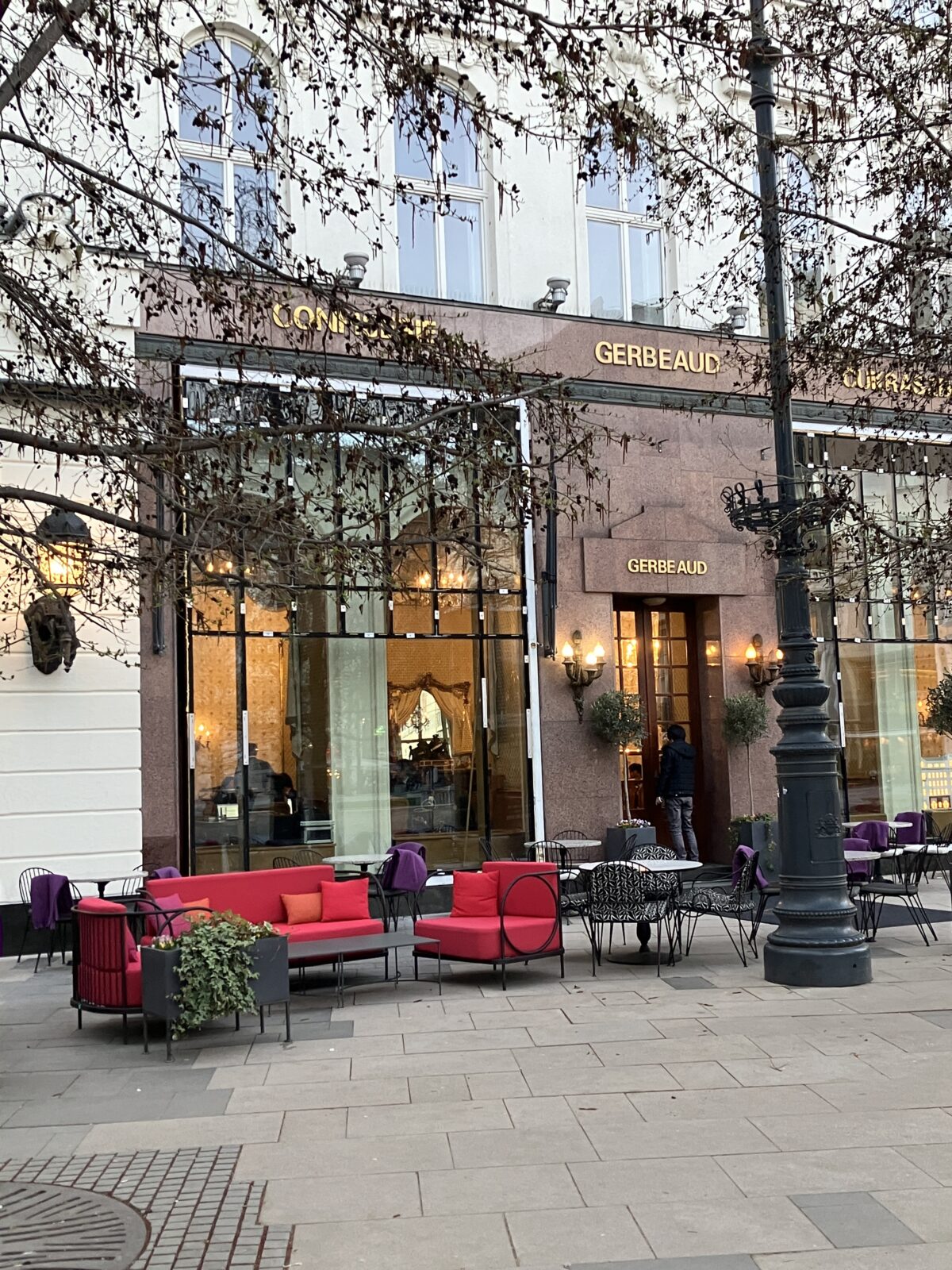 ブダペストのカフェ Café Gerbeaud