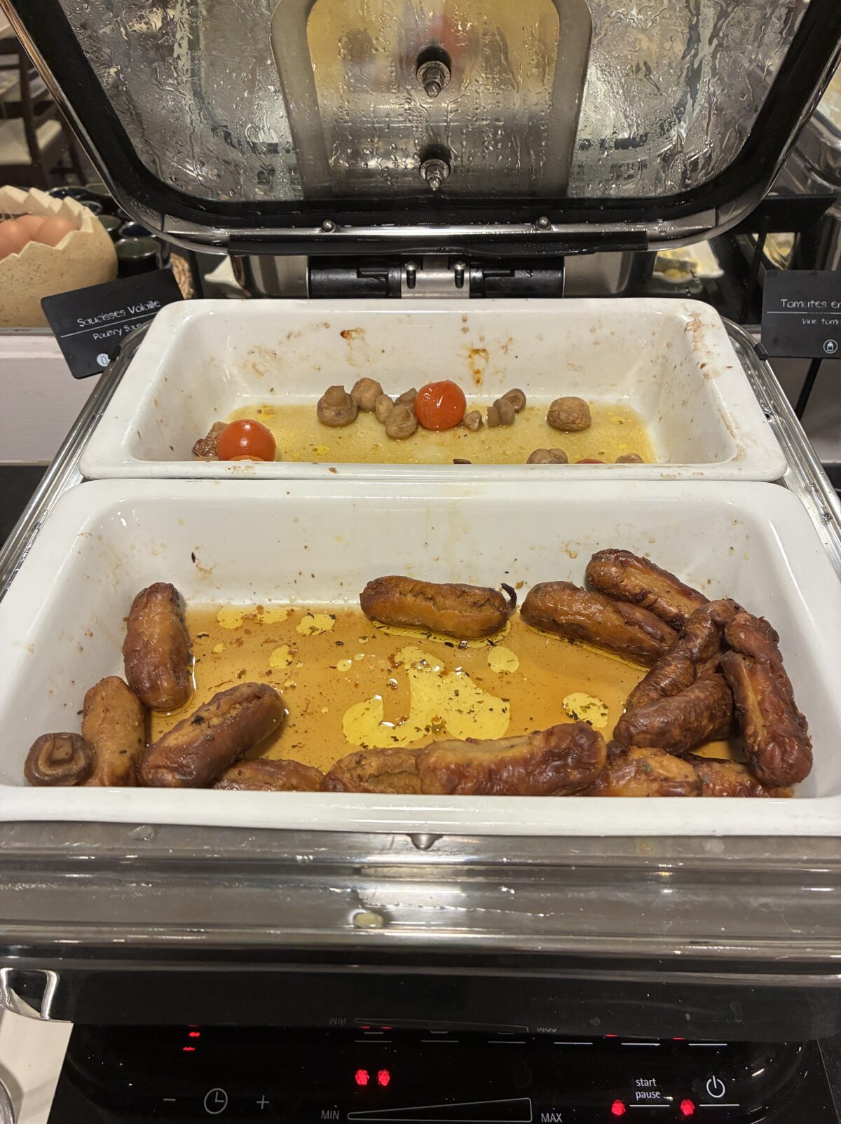 ブリュッセルホテル朝食ホットミール