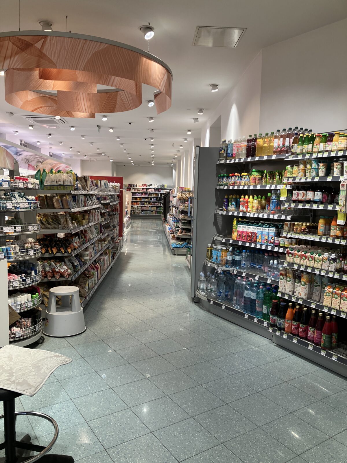 ブタペスト スーパー店内