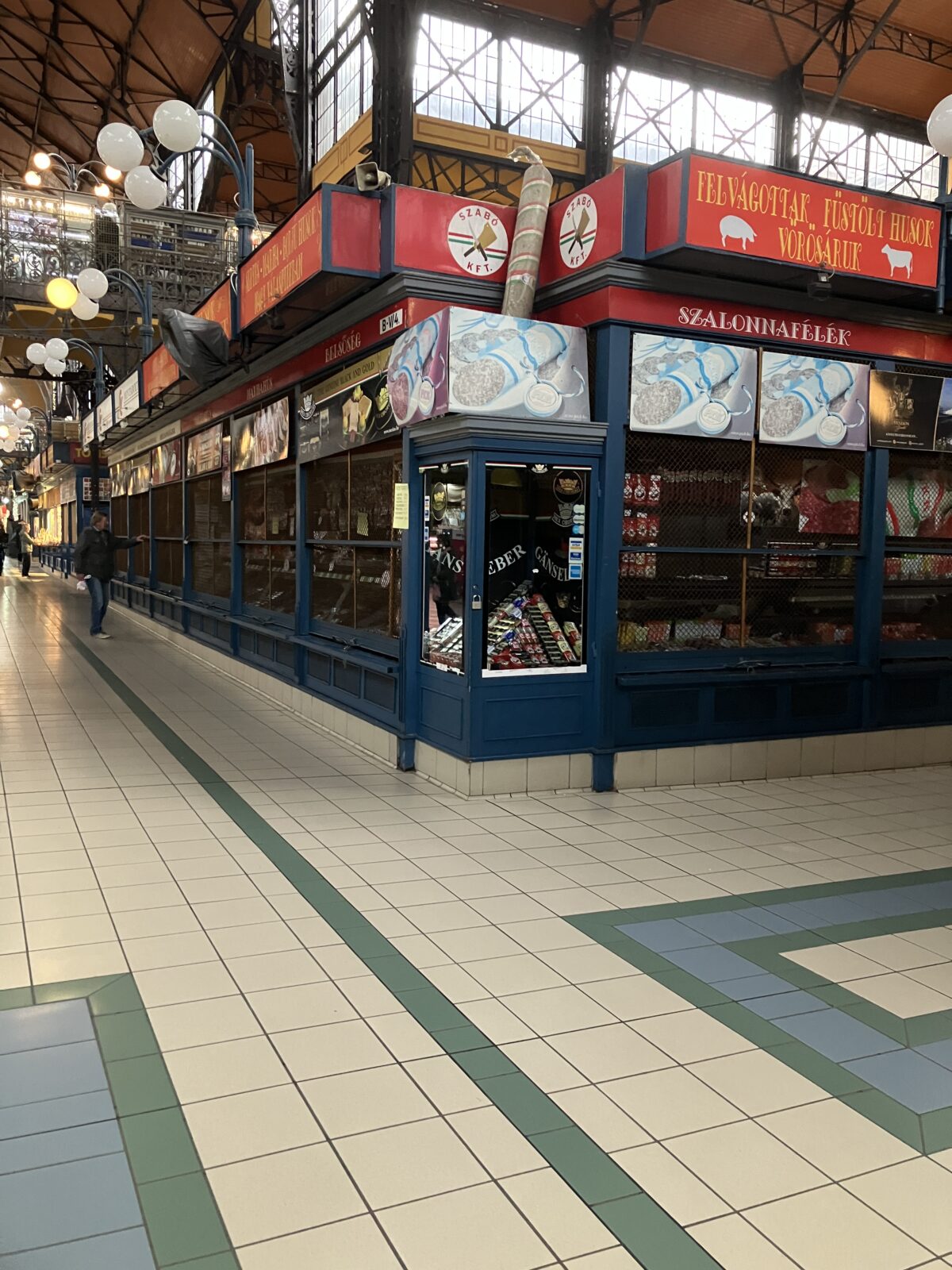 ブタペスト 市場の様子