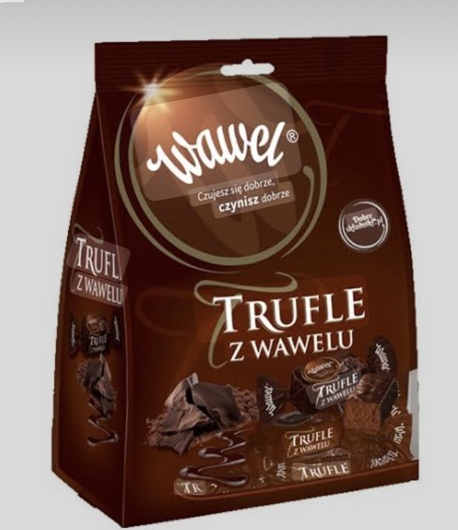 WAWEL TRUFLE W CZEKOLADZIE TOREBKA 245G