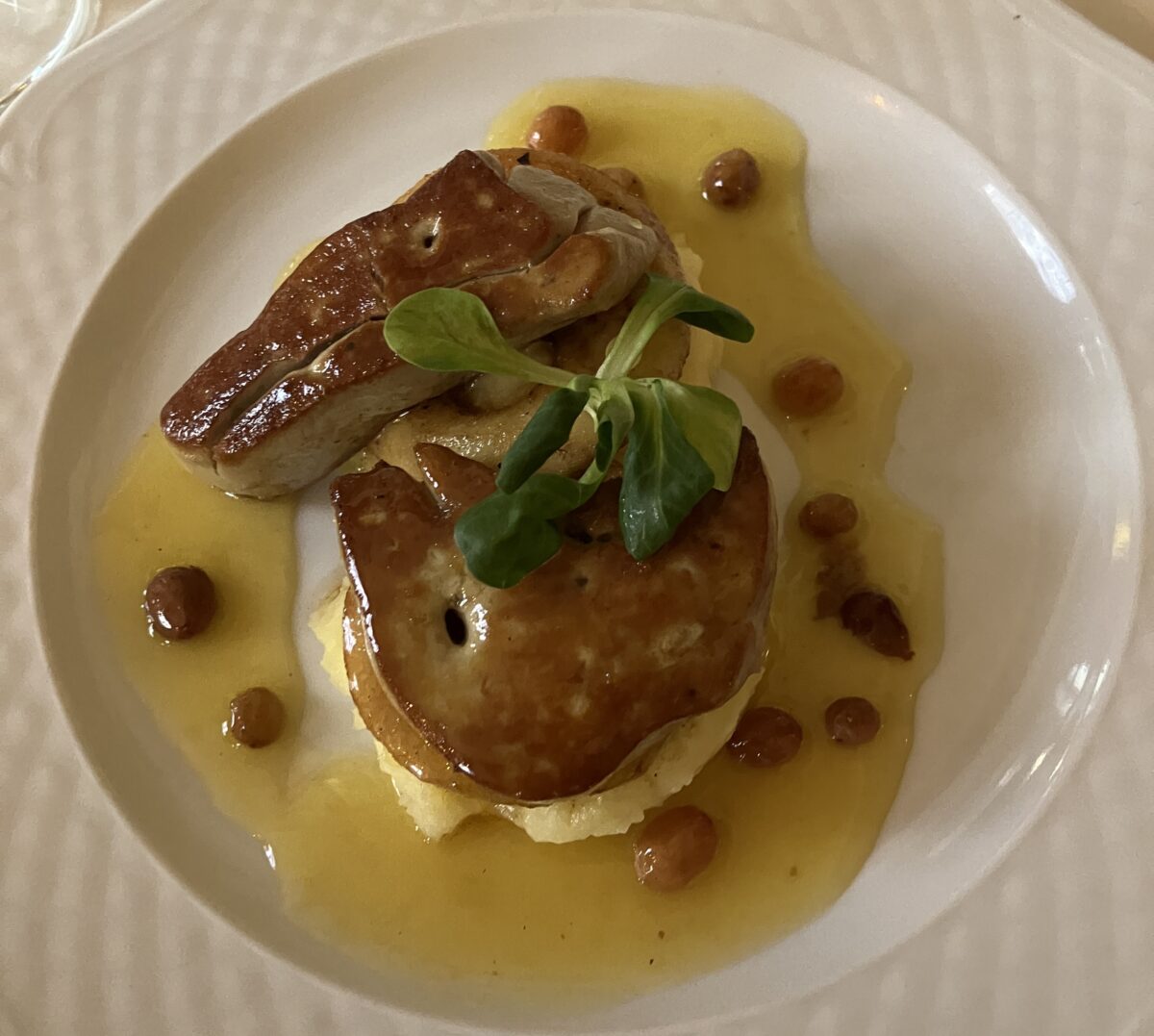 ブダペスト レストラン Kiskakukk Restaurant フォアグラ