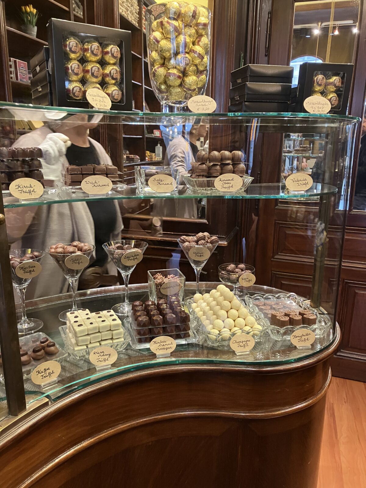 ウィーン チョコレートショップ店内