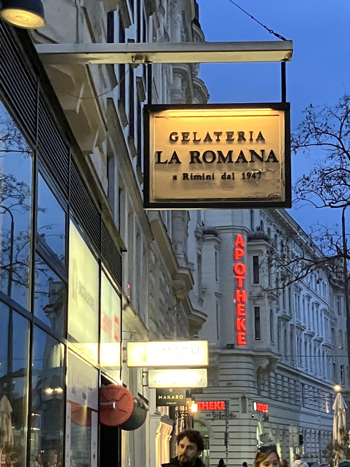 ウィーンのGelateria La Romana（ジェラート）
