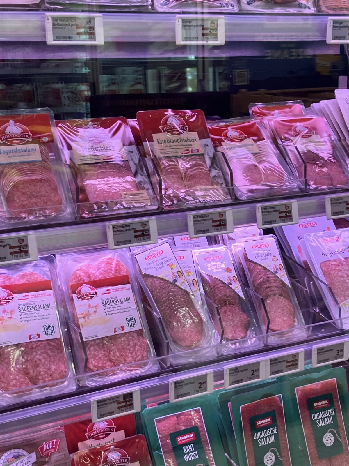 ウィーンのスーパー「BILLA」