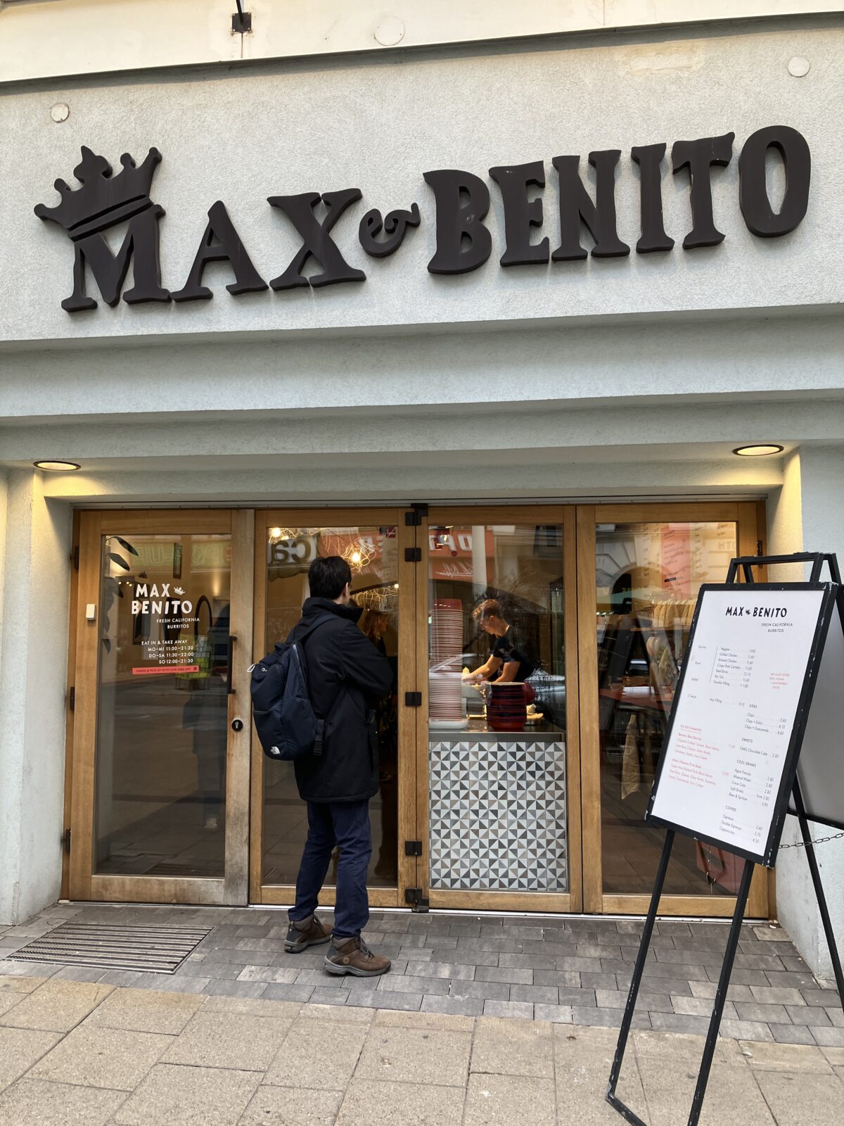ウィーンのテイクアウトご飯ショップ「Max & Benito」