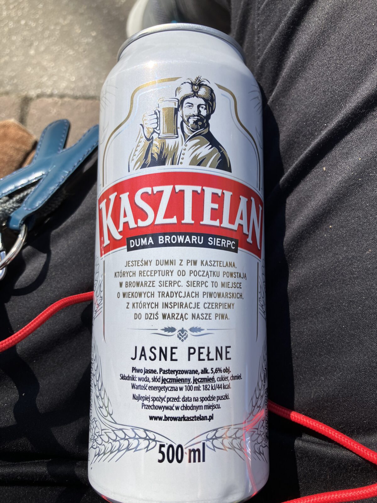 Kasztelan Jasne Pełne(ポーランドビール)500ml缶